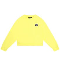 DKNY Sweatshirt - Bijgesneden - Lemon