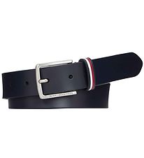 Tommy Hilfiger Ceinture - Leather Ceinture - Marine Blue