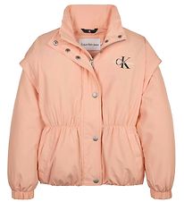 Calvin Klein Veste - 2-en-1 - Frais Cantaloupe