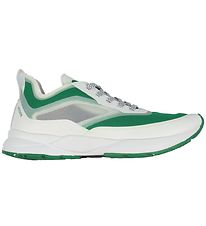 Woden Sneakers - Stelle Transparent - Wei/Basilikum