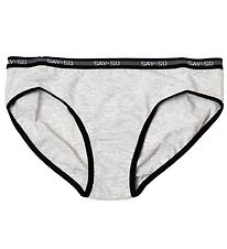 Say-So Knickers - Grey Melange