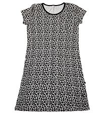 Say-So Chemise de Nuit - Gris Chin av. Leopard