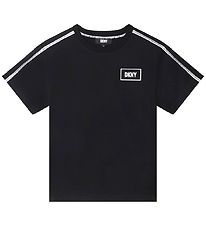 DKNY T-shirt - Black w. Logo Stripes