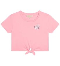 Michael Kors T-paita - Leikattu - Pesty Vaaleanpunainen