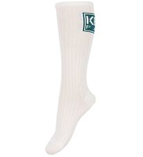 Kenzo Socken - Ivory m. Grn