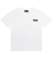 Kenzo T-shirt - White w. Green