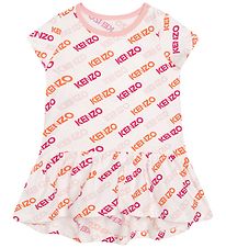 Kenzo Dress - White w. Print