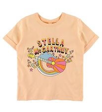 Stella McCartney Kids T-shirt - Orange w. Guitar