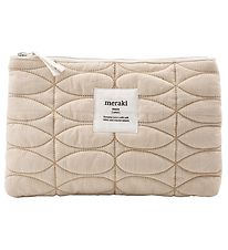 Meraki Sac de Toilette - Menthe - Off White/Safari