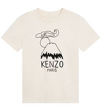 Kenzo T-Shirt - Cream m. Print