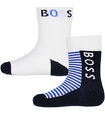 BOSS Sokken - Navy m. Strepen