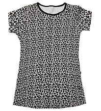 Say-So Chemise de Nuit - Gris Chin av. Leopard