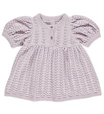 Müsli Kleid - Strick - Nadel heraus - Soft Flieder