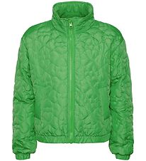 Pieces Kids Pehmustettu takki - PkHeart - Irlanti Green