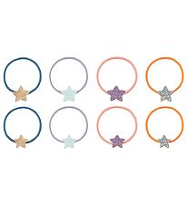 Mimi & Lula Elastic Hair Bands - 8-Pack - Star Burst Doodle