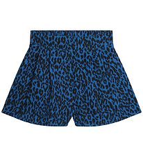 Zadig & Voltaire Shorts - Electric Blue w. Leoaprd print