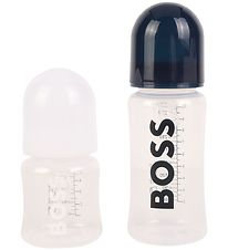 BOSS Feeding Bottles - 2-Pack - Navy