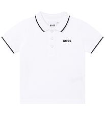 BOSS Polo - Hvítt