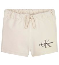 Calvin Klein Shortsit - Valkohattu Grey