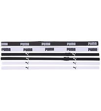 Puma Headband - 6-Pack - White/Black