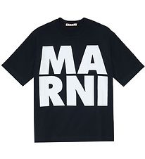 Marni T-shirt - Black w. White