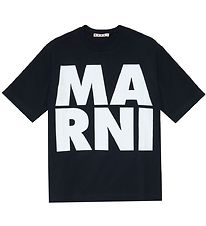 Marni T-Shirt - Schwarz m. Weiß