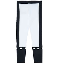 Marni Leggings - White w. Black