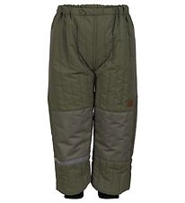 Mikk-Line Pantalon thermique - Couette - Coated - Dusty Olive