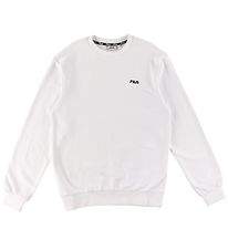 Fila Sweat-shirt - Voix de poitrine - Bright White