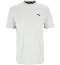Fila Stuttermabolur - Berloz - Light Grey Melange