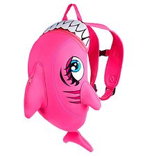 Crazy Safety Liten Ryggsäck - Shark - Rosa