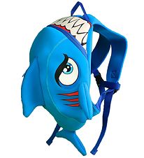 Crazy Safety Preschool Backpack - Shark - Blue