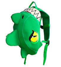 Crazy Safety Preschool Backpack - Dragon - Green