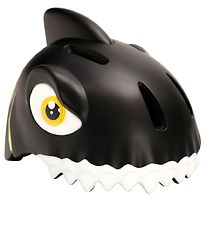 Crazy Safety Cykelhjälm m. Ljus - Shark - Svart
