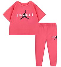 Jordan T-paita/Leggingsit - Pinksicle