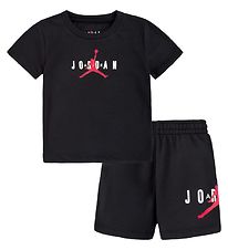 Jordan T-shirt/Sweat Shorts - Black