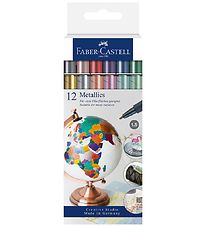 Faber-Castell Marker - Metallic - 12 pcs