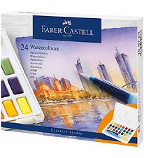Faber-Castell Vatnslitir - 24 Stk.
