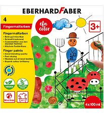 Eberhard Faber Peinture au doigt - 4 pces - 100 ml