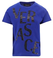 Versace T-Shirt - Iris/Zwart