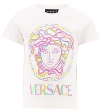 Versace T-shirt - White w. Logo