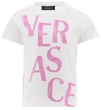 Versace T-skjorte - Hvit/Rosa