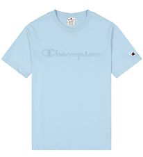 Champion Fashion T-shirt - Crew neck - Light Blue