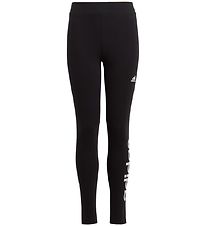 adidas Performance Leggings - GLIN TIG - Noir/Blanc