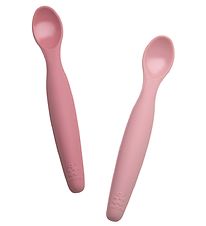 Sebra Silicone Spoons - 2-Pack - Long - Blossom Pink