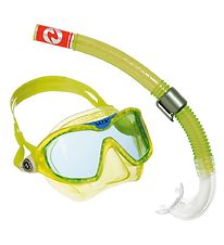 Aqua Lung Snorkeling Set - Mix Combo - Yellow/Petrol