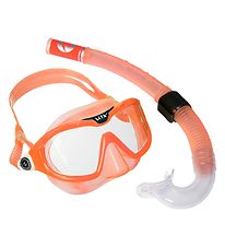 Aqua Lung Snorkeling Set - Mix Combo - Orange/Black
