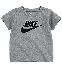 Nike Stuttermabolur - Dark Grey Heather