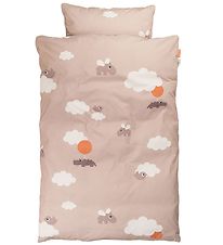 Done by Deer Rúmföt - Barn - Happy Clouds - Powder