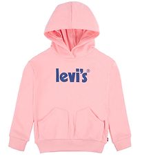 Levis Kids Hoodie - Kwarts Roze